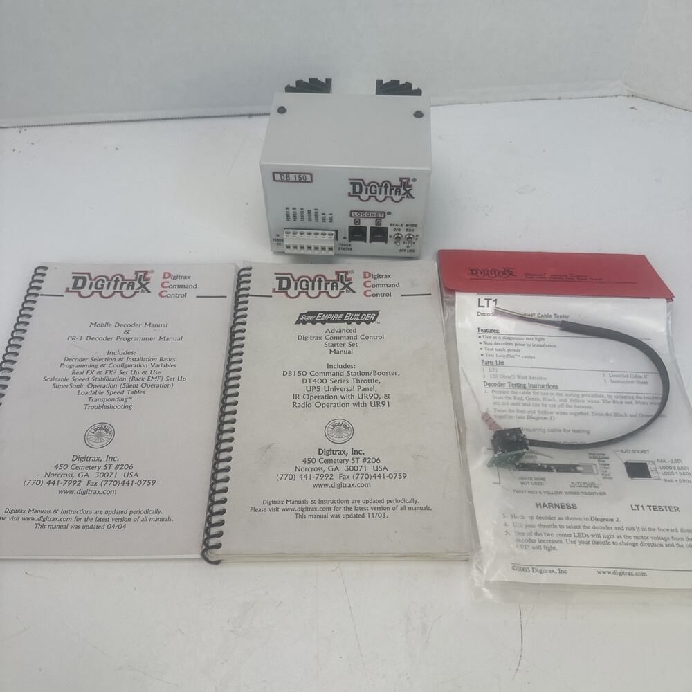 Digitrax DB150 Command Station & Booster EX CHEAPEST!